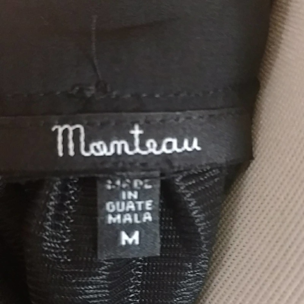 Monteau black high low lattice back dress size Med - Picture 5 of 6